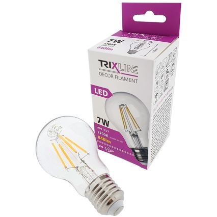 LED glödlampa FILAMENT VINTAGE A60 E27/7W/230V 2700K