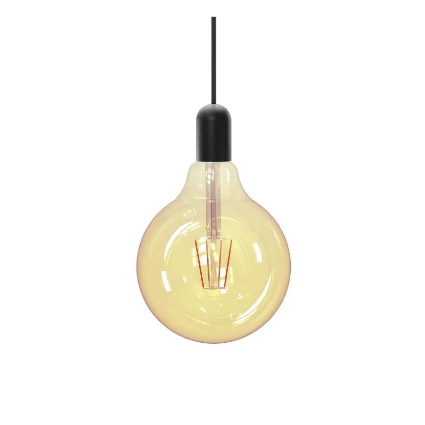 LED glödlampa FILAMENT VINTAGE G125 E27/4W/230V 2000K