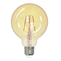 LED glödlampa FILAMENT VINTAGE G95 E27/4W/230V 2000K