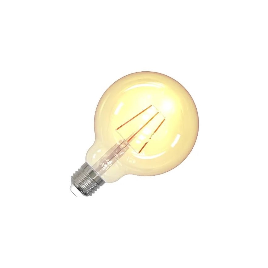 LED glödlampa FILAMENT VINTAGE G95 E27/4W/230V 2000K