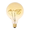 LED glödlampa FILAMENT VINTAGE LOVE G125 E27/2W/230V 2000K