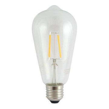 LED glödlampa FILAMENT VINTAGE ST64 E27/4W/230V 2700K