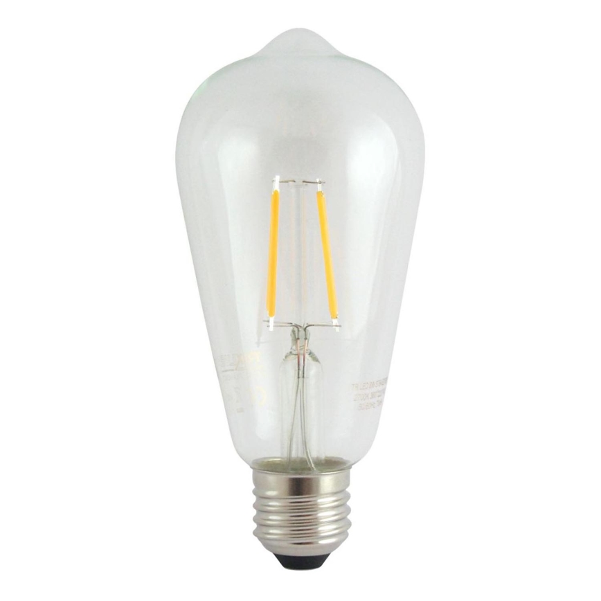 LED glödlampa FILAMENT VINTAGE ST64 E27/4W/230V 2700K