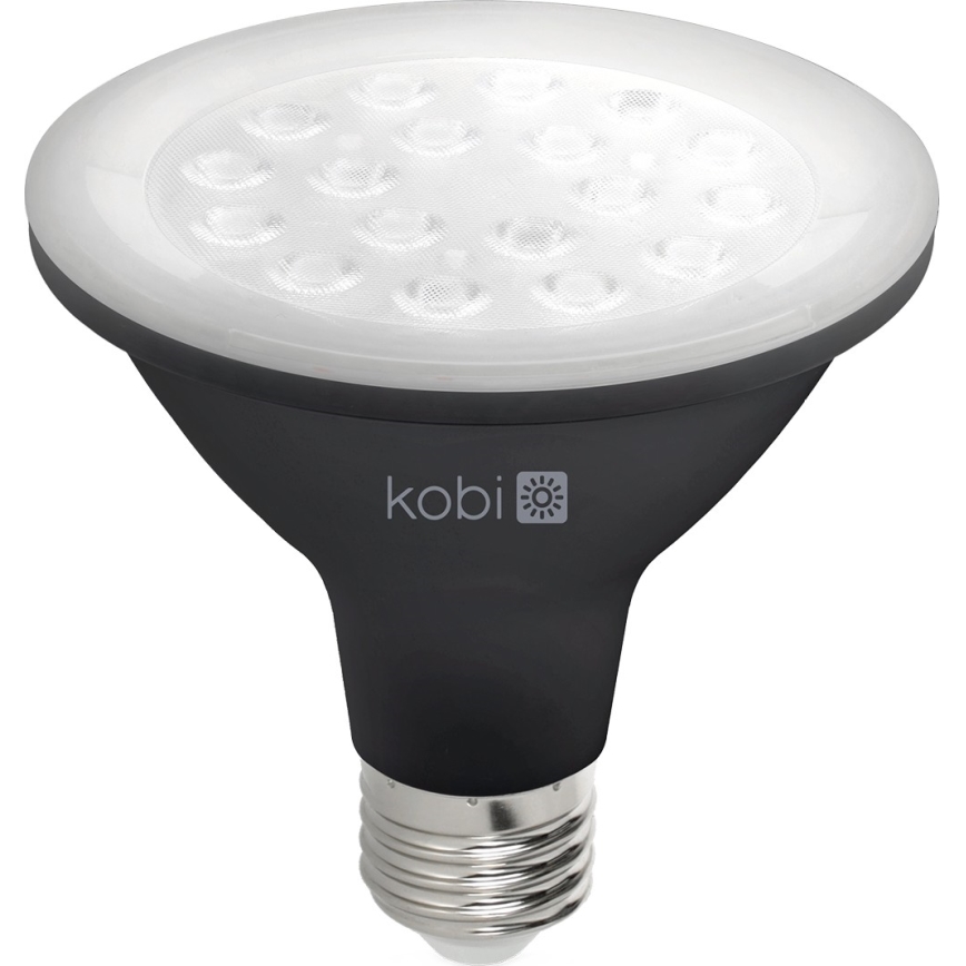 LED Glödlampa för växttillväxt PLANTY E27/9W/230V 1200K svart