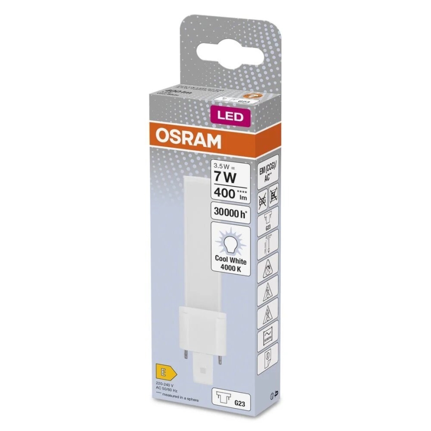 LED glödlampa G23/3,5W/230V 4000K - Osram