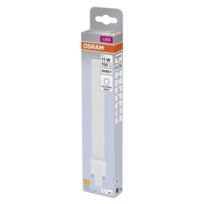 LED glödlampa G23/6W/230V 4000K - Osram
