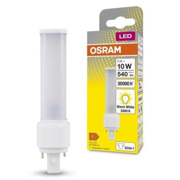 LED glödlampa G24d-1/5W/230V 3000K - Osram