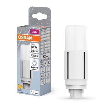 LED glödlampa G24d/7,5W/230V 4000K - Osram