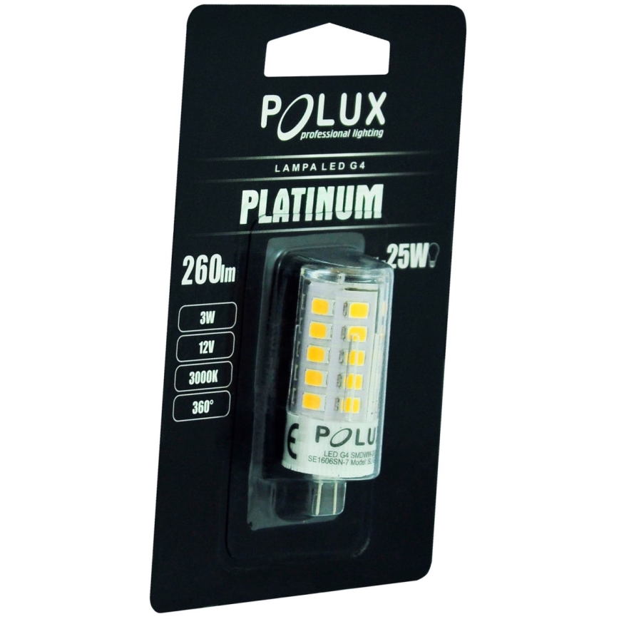 LED glödlampa  G4/3W/12V 3000K