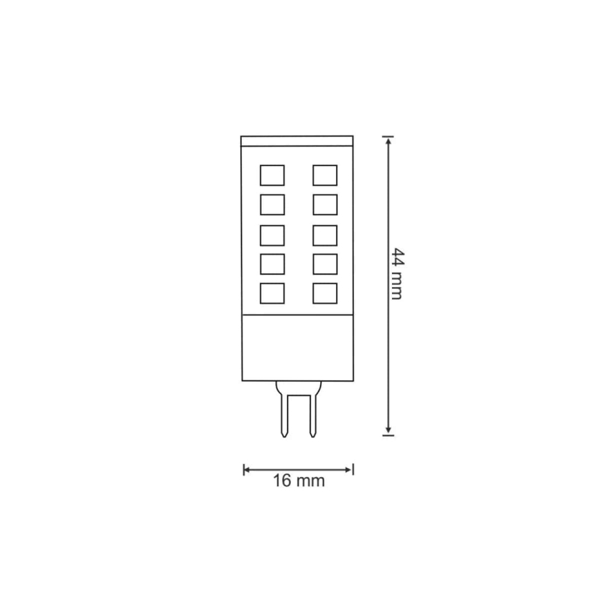 LED glödlampa  G4/3W/12V 6500K