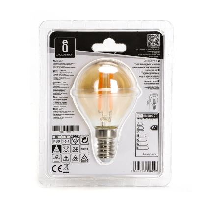 LED glödlampa G45 E14/4W/230V 2200K - Aigostar