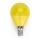 LED Glödlampa G45 E14/4W/230V gul - Aigostar