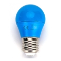 LED Glödlampa G45 E27/4W/230V blå- Aigostar