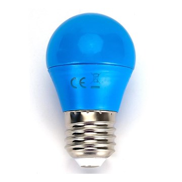 LED Glödlampa G45 E27/4W/230V blå- Aigostar