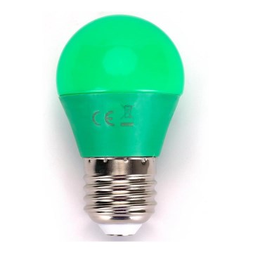 LED Glödlampa G45 E27/4W/230V grön- Aigostar