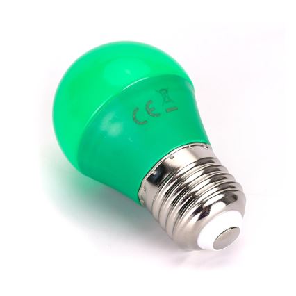 LED Glödlampa G45 E27/4W/230V grön- Aigostar