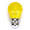 LED Glödlampa G45 E27/4W/230V gul- Aigostar
