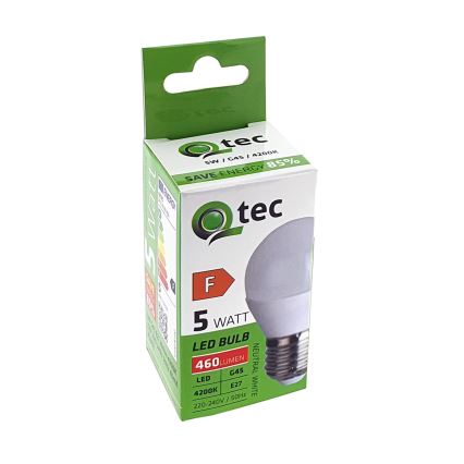 LED glödlampa G45 E27/5W/230V 4200K