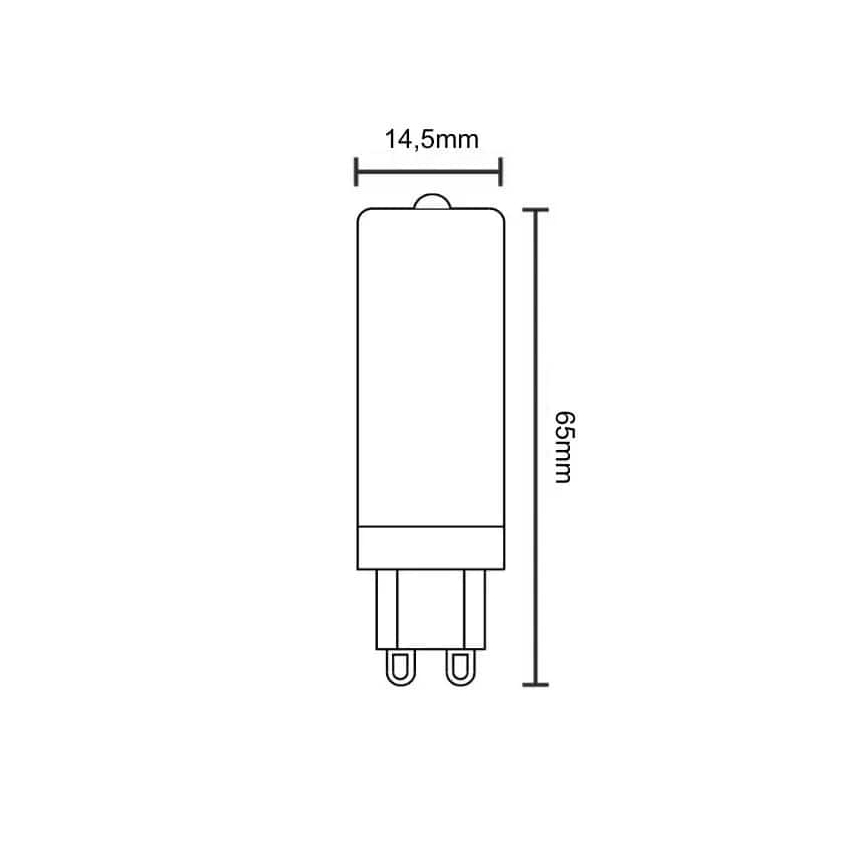LED glödlampa G9/4W/230V 2800K