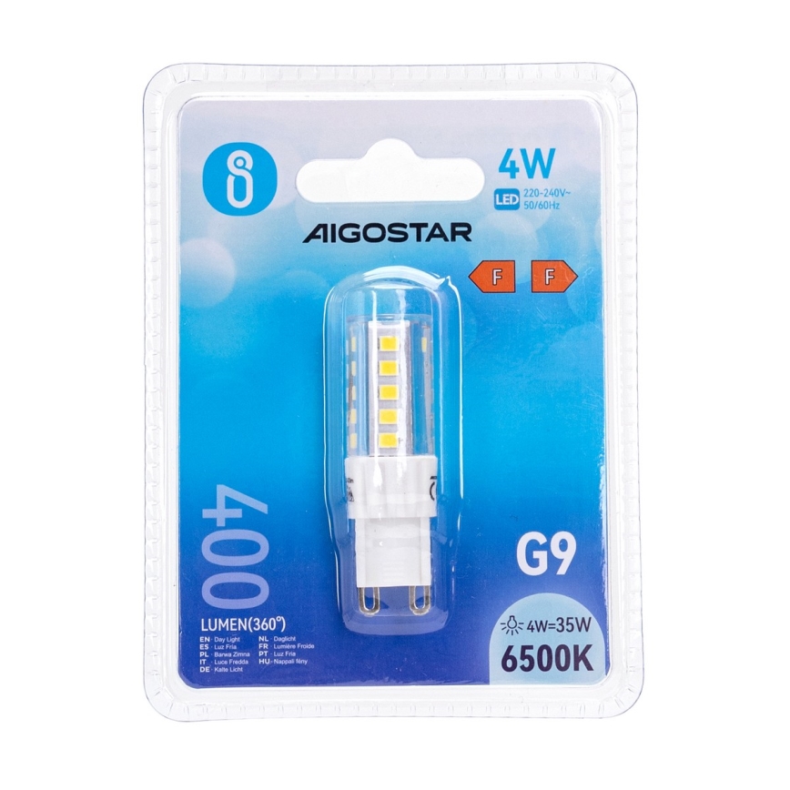 LED glödlampa G9/4W/230V 6500K - Aigostar