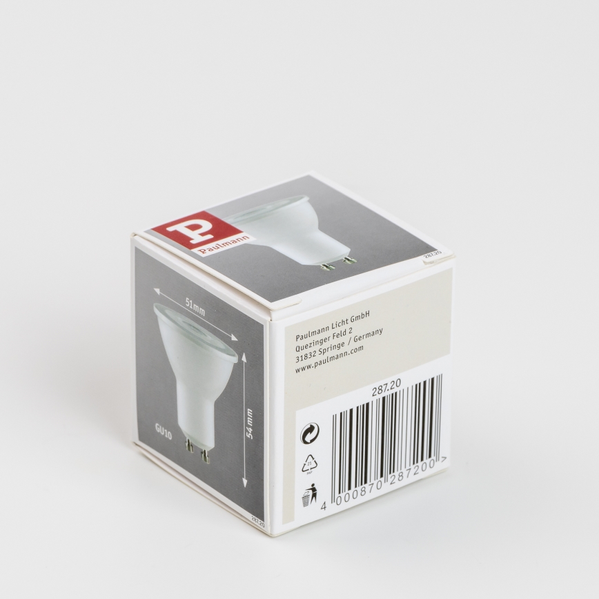 LED glödlampa GU10/6,5W/230V 2700K - Paulmann 28720