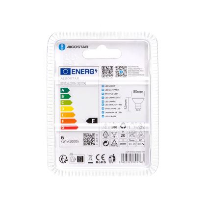 LED glödlampa GU10/6W/230V 3000K - Aigostar