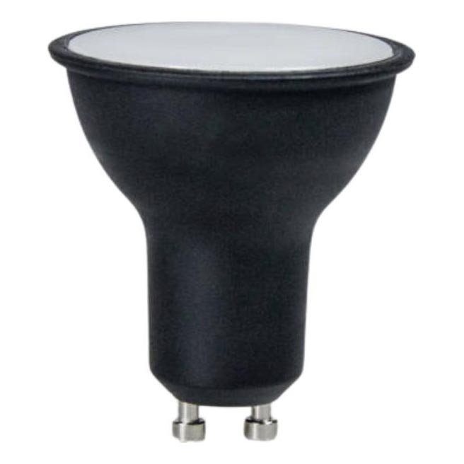 LED glödlampa GU10/6W/230V 4000K svart