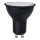 LED glödlampa GU10/6W/230V 4000K svart