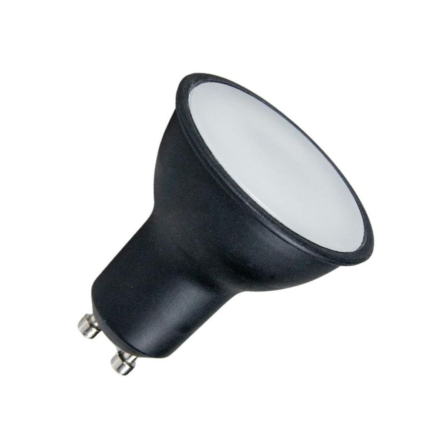LED glödlampa GU10/6W/230V 4000K svart