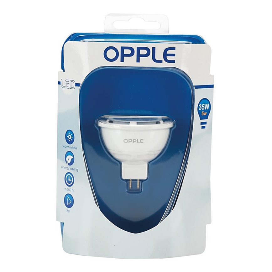 LED glödlampa GU5,3/5W/12V 2700K - Opple