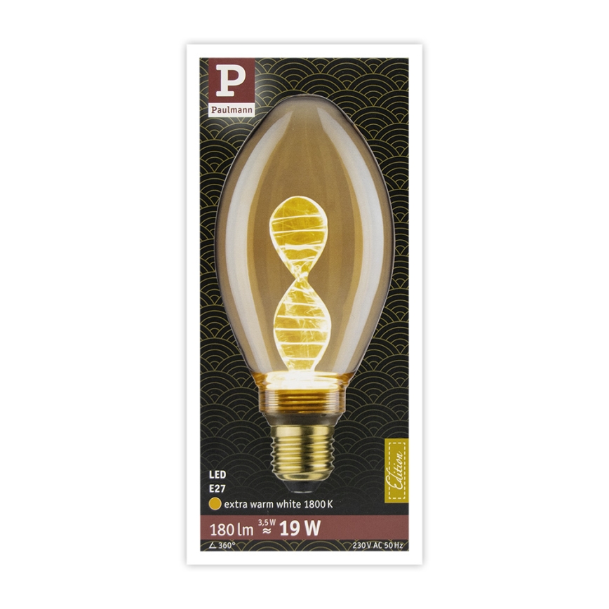 LED glödlampa INNER B75 E27/3,5W/230V 1800K - Paulmann 28884