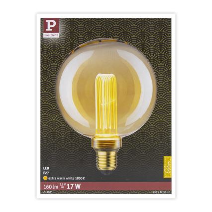 LED glödlampa INNER G125 E27/3,5W/230V 1800K - Paulmann 28875