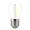LED glödlampa  LEDSTAR CLASIC ST45 E27/1W/230V 3000K