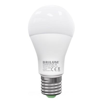 LED glödlampa LEDSTAR ECO A60 E27/15W/230V 4000K