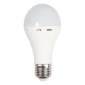 LED Glödlampa med nödläge A70 E27/9W/230V 4000K