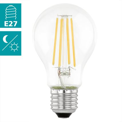 LED glödlampa med sensor VINTAGE A60 E27/6W/230V 3000K - Eglo 11886