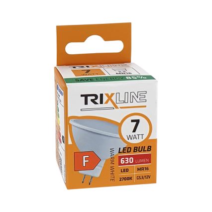 LED glödlampa MR16 GU5,3/7W/12V 2700K