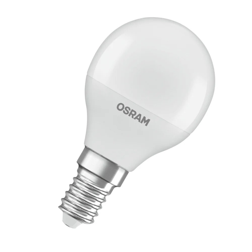 LED glödlampa P40 E14/4,9W/230V 2700K - Osram