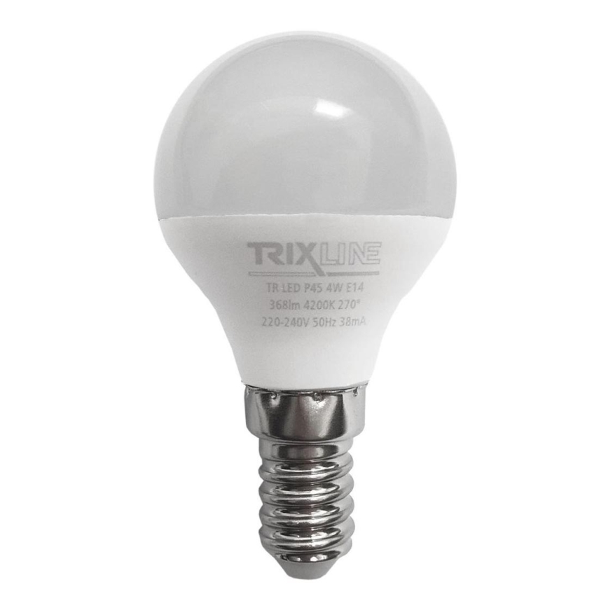 LED glödlampa P45 E14/4W/230V 4200K