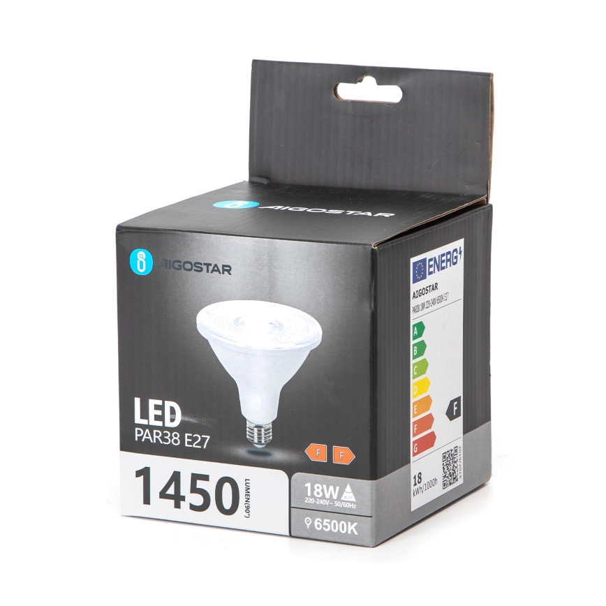 LED glödlampa PAR38 E27/18W/230V 6500K - Aigostar