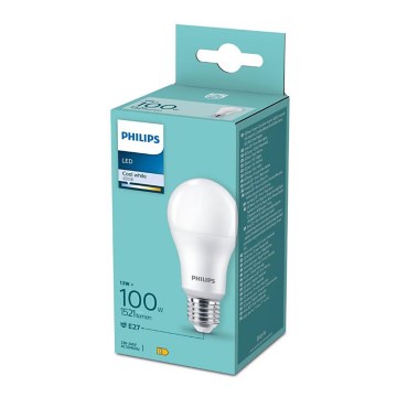 LED glödlampa Philips A60 E27/13W/230V 4000K