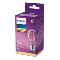 LED glödlampa Philips A60 E27/8,5W/230V 2700K