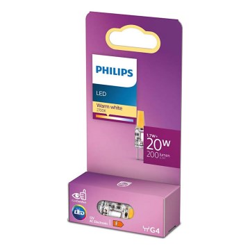 LED glödlampa Philips G4/1,7W/12V 2700K