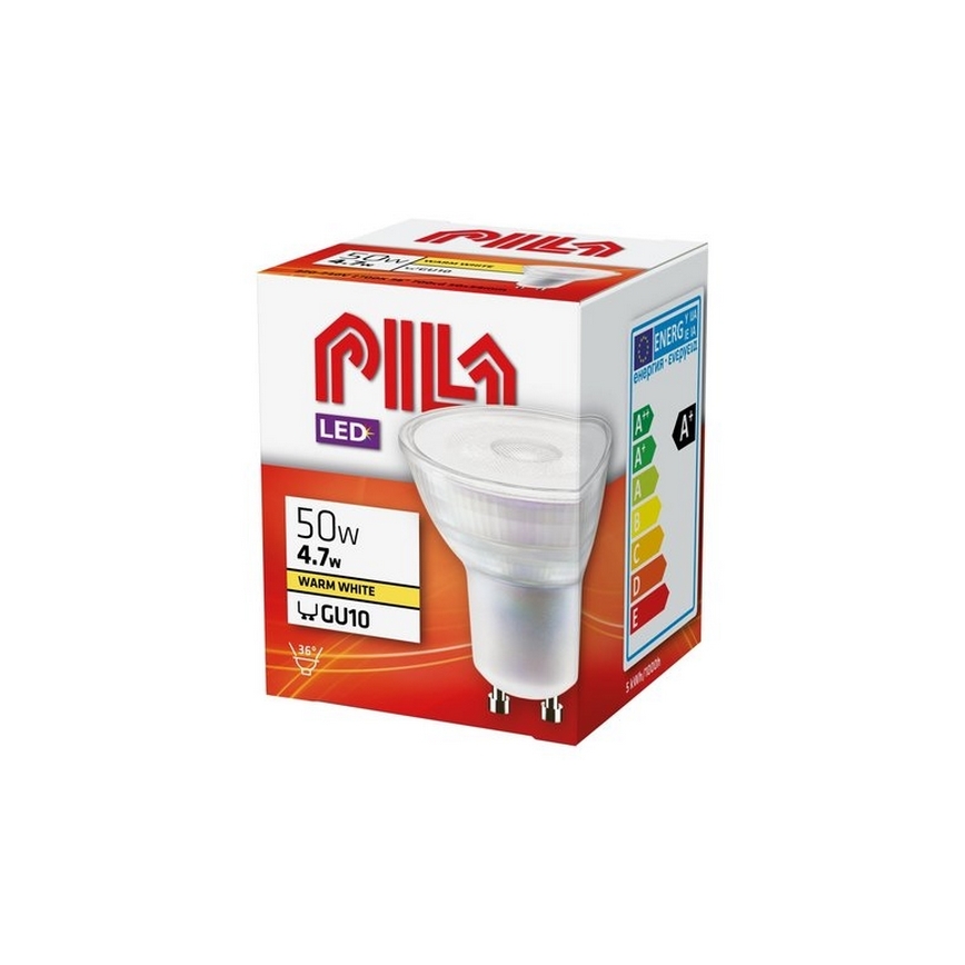 LED glödlampa Philips Pila PAR16 GU10/4,7W/230V 2700K