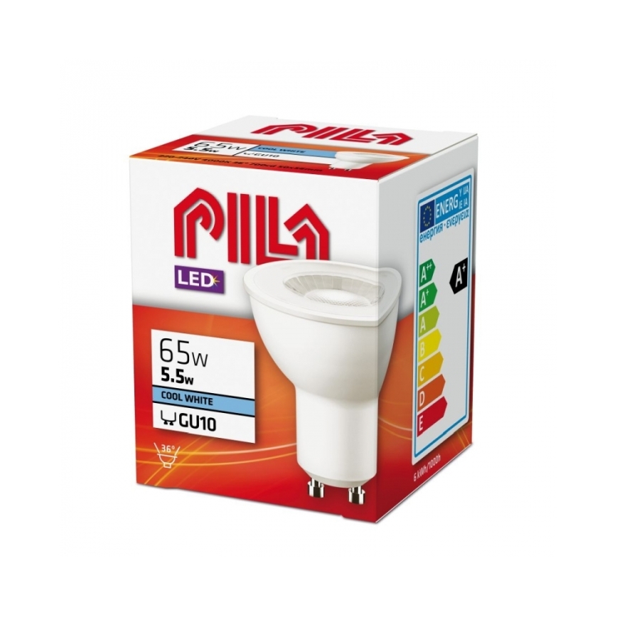 LED glödlampa Philips Pila PAR16 GU10/5,5W/230V 4000K