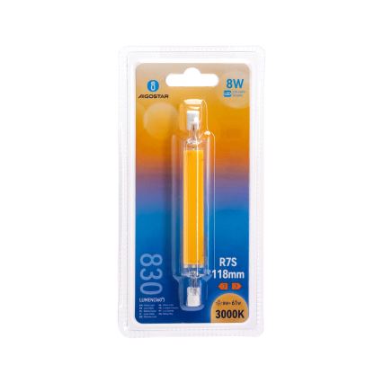 LED glödlampa R7s/8W/230V 3000K - Aigostar