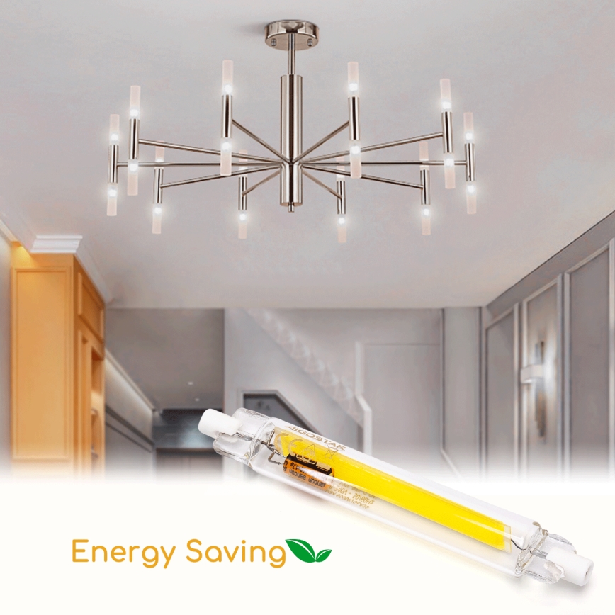 LED glödlampa R7s/9W/230V 3000K - Aigostar