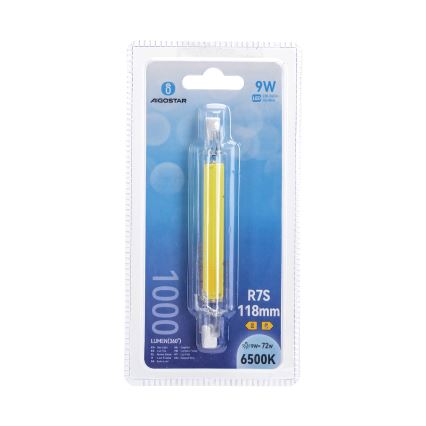 LED glödlampa R7s/9W/230V 6500K - Aigostar