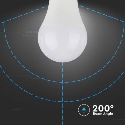 LED glödlampa SAMSUNG CHIP A60 E27/8,5W/230V 3000K