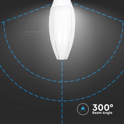 LED glödlampa SAMSUNG CHIP E40/60W/230V 4000K